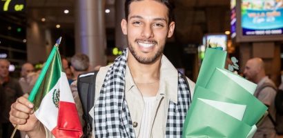 Nam vương Mexico hào hứng thưởng thức phở Việt