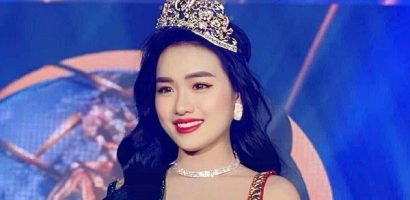 Vũ Thị Hoa đăng quang Mrs Earth International 2024