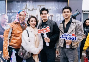 Dàn cast ‘Nụ hôn bạc tỷ’ cổ vũ ‘anh tài’ Tiến Luật diễn concert