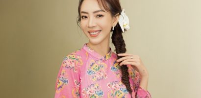 Thu Trang diện áo dài dịu dàng gây chú ý tại thảm đỏ ‘Công tử Bạc Liêu’