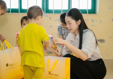 Hoa hậu Kiều Duy trở về quê nhà Cần Thơ làm từ thiện