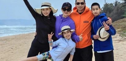Gia đình sao võ thuật Triệu Văn Trác đến Phú Quốc