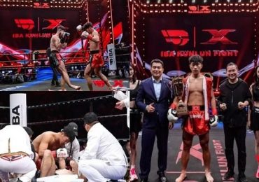Võ sĩ Pháp gãy chân, thua nhà vô địch Trung Quốc trong 14 giây