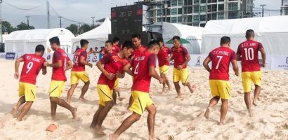 Đội tuyển bóng đá bãi biển Việt Nam chuẩn bị tham dự Giải vô địch châu Á 2025