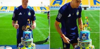 Chùm ảnh lễ sinh nhật 40 tuổi đặc biệt của Ronaldo