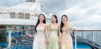 Hoa hậu Kiều Duy và Nam vương Tuấn Ngọc du ngoạn ba nước trên du thuyền 5 sao