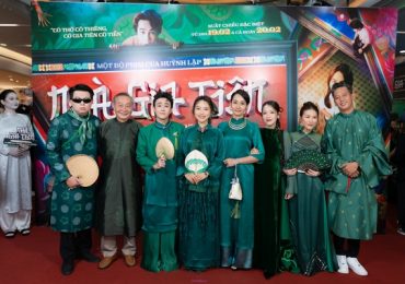 Dàn sao Việt diện trang phục truyền thống ‘đổ bộ’ thảm đỏ ‘Nhà Gia Tiên’