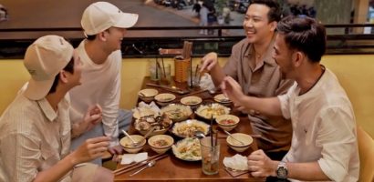 Trấn Thành, Quỳnh Lý ‘càn quét’ quán ốc của Ali Hoàng Dương
