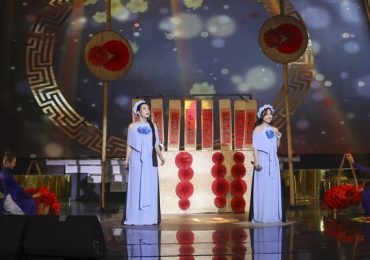 ‘Nàng xuân’ Quỳnh Lê tái hiện không gian Tết xưa trên sân khấu ‘Solo cùng Bolero 2024’