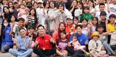 Dàn nghệ sĩ đến Cần Thơ ghi hình Mái ấm gia đình Việt