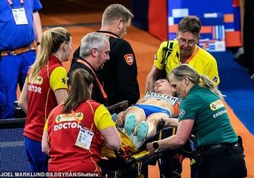 Nữ runner bất tỉnh sau cú ngã kinh hoàng tại giải vô địch điền kinh trong nhà châu Âu