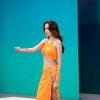 Lê Hoàng Phương và Vũ Thúy Quỳnh đối đầu căng thẳng trong thử thách catwalk bậc thang