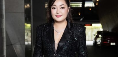 Hoa hậu Hoàng Thanh Nga lộng lẫy trên thảm đỏ Miss Cosmo Vietnam