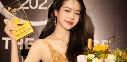 Hoa hậu Thanh Thuỷ liên tiếp nhận nhiều giải thưởng