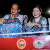 Hoa hậu Hoàng Thanh Nga tham gia tiếp sức cho chiến sĩ diễu binh