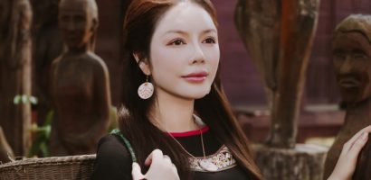 Lý Nhã Kỳ cùng dàn nghệ sĩ về Gia Lai, khoác áo thổ cẩm, nhảy cồng chiêng