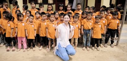 Lương Thuỳ Linh hỗ trợ sơn mới 7 ngôi trường xuống cấp ở vùng cao