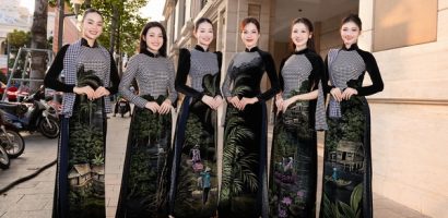 Dàn Hoa, Á hậu tham gia biểu diễn ‘Vũ điệu khăn rằn’ tại phố đi bộ Nguyễn Huệ