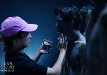 Hậu trường hóa trang ma rêu, song trùng ấn tượng của ‘Dưới đáy hồ’