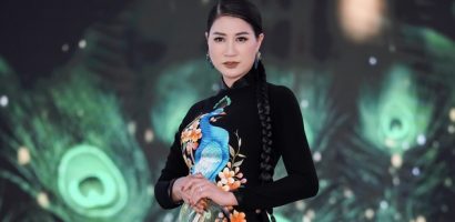 NTK Minh Châu quảng bá văn hóa Việt qua áo dài tại San Jose