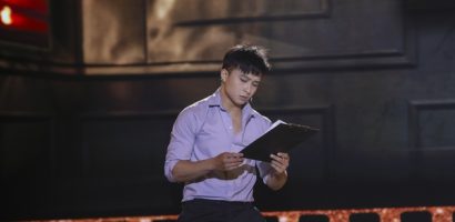 Hoàng Bách đem đến tiết mục gia đình đầy bi kịch