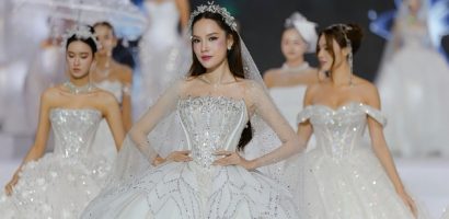 Lê Hoàng Phương ‘thống trị’ sàn thời trang cưới với loạt vai trò vedette, first face