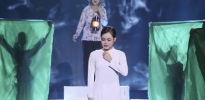 Đang Đang xúc động tái hiện tinh thần dân tộc, khiến giám khảo Vũ Thành Vinh tự hào