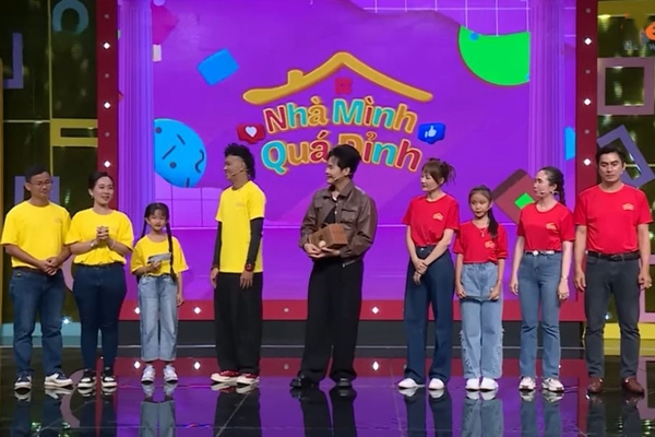 Hoàng Phi bị ‘cà khịa’ thành chú hề trong ‘Nhà mình quá đỉnh’