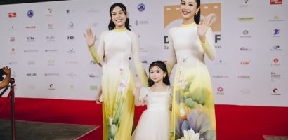 Hoa hậu Phương Linh và Á hậu Cẩm Ly gây chú ý trên thảm đỏ DANAFF III