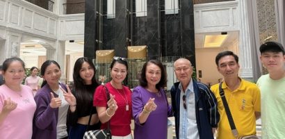 Hoa hậu Loan Vương hỗ trợ tìm điện thoại bị thất lạc của NSƯT Ngọc Huyền