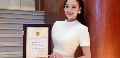 Á hậu Phương Thanh giành huy chương Bạc đầu tiên trong sự nghiệp diễn xuất