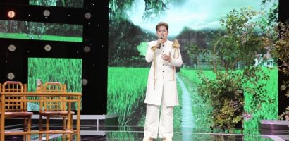 Nam Á vương thế giới nghẹn ngào hát về người cha thương binh
