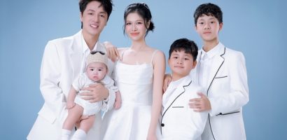 Thủy Anh và Đăng Khôi tung bộ ảnh gia đình mừng sinh nhật