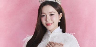 Hoa hậu Kiều Duy chọn áo dài trong bộ hình gửi đến Miss International 2025