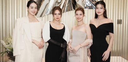 Đoàn Thiên Ân, Thanh Thuỷ rạng rỡ tại triển lãm ở Bangkok