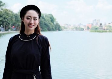 Hoa hậu Lương Thùy Linh tôn vinh bản sắc văn hóa trong dịp Quốc khánh