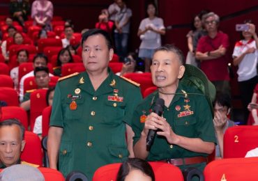 Cựu chiến binh chiến trường Quảng Trị xúc động trước ‘Mưa đỏ’