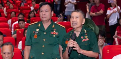 Cựu chiến binh chiến trường Quảng Trị xúc động trước ‘Mưa đỏ’