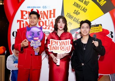 Uyển Ân và Ma Ran Đô sánh đôi ra mắt phim ‘Em xinh tinh quái’