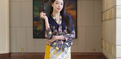 Hoa hậu Thanh Thủy gây chú ý tại Malaysia với visual trong Abaya và Kebaya