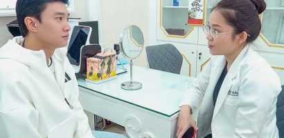 Quốc Trường hóa bác sĩ điển trai, run khi tiêm mặt siêu mẫu Như Vân