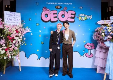 Trang Pháp, Hoàng Yến Chibi, Pháp Kiều chúc mừng JSOL ra mắt mini album mới