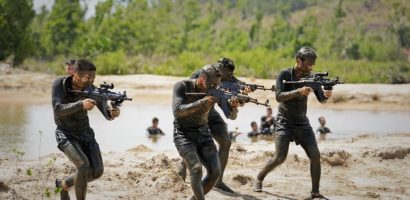 Binz hoảng sợ, Song Luân gặp sự cố suýt chết đuối trong ‘Chiến sĩ quả cảm’
