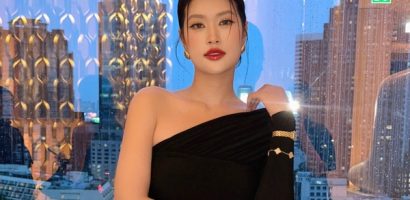 Thiên Ân tỏa sáng tại sự kiện nước hoa cao cấp ở Thái Lan