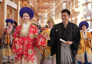 Hoa hậu Thanh Thủy đón tiếp Công chúa Nhật Bản, diễu hành tại Osaka Expo 2025