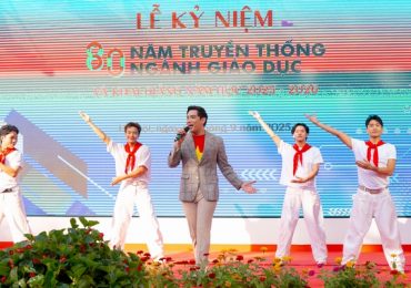 Minh Beta tri ân thầy cô, tiếp lửa học sinh trong ngày tựu trường