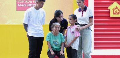 Lâm Vỹ Dạ, Hoàng Thùy xót xa khi chứng kiến hoàn cảnh của các bé mồ côi