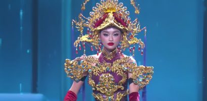 Hoa hậu Yến Nhi tỏa sáng trong phần thi National Costume MGI 2025