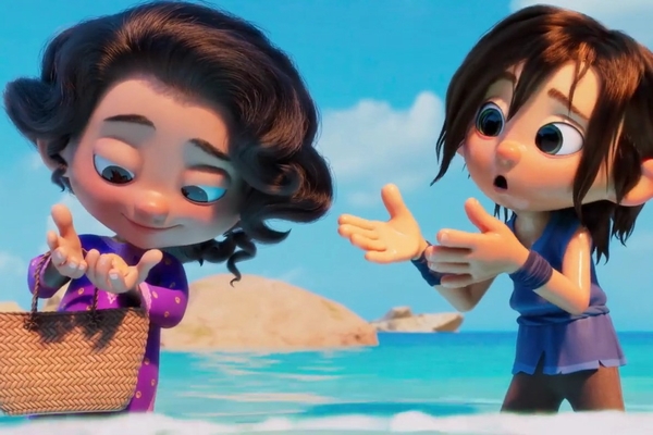 Lần đầu tiên xuất hiện cô bé biết nói chuyện với cá trong ‘Cậu bé cá heo và bí mật 7 đại dương’