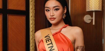 Hoa hậu Yến Nhi dậy từ 4 giờ sáng trang điểm, làm tóc thi Miss Grand International